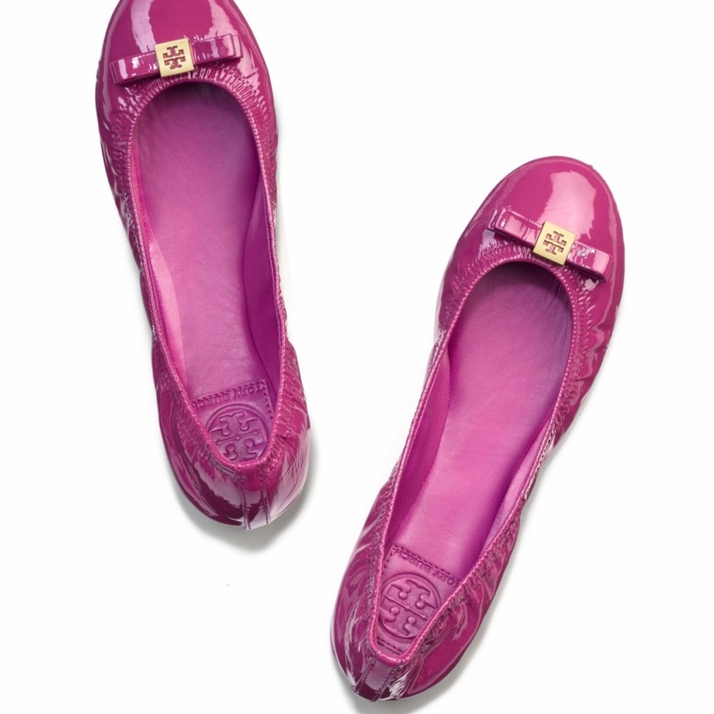 Tory Burch patent leather flats